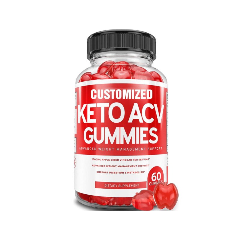 OEM  Keto Gummy Candy Slimming Sugar-Free ACV Apple Cider for Beauty for Everyone Except Pregnant Women