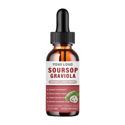 Soursop Graviola Extract Liquid Drops - High Potency Antioxidant for Immune Support & Cellular Health Boost in Adults