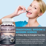 Improve Immune System and Memory with Organic Shilajit Ashwagandha Resin Pure Extract Supplement Emotional Support