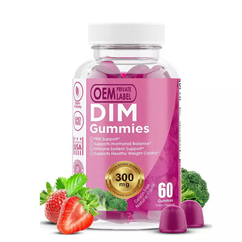 OEM  DIM Estrogen Supplement Vegan Gummies for Women PMS and Menopause Relief