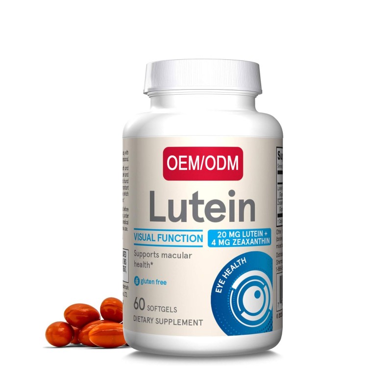 Lutein Softgels with Zeaxanthin - Lutein , Supports Macular Health & Vision, Antioxidant Formula