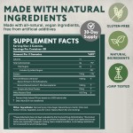 Vegan Broccoli Sprout Extract Gummies with Sulforaphane and Essential Vitamins for Immune & Gut Health Support