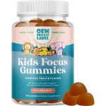 OEM Vegan Kids Focus Gummies - Vitamin B6, B12, Bacopa, Enhanced Focus & Energy