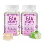 Custom EAA Gummies Sport Pre Workout Supplements With 9 Essential Aminoacids Chain Aminos for Muscle Recovery Energy Support
