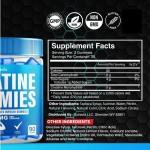 Sugar-Free Creatine Gummies 5000mg - Pre Workout Supplement with Creatine Monohydrate