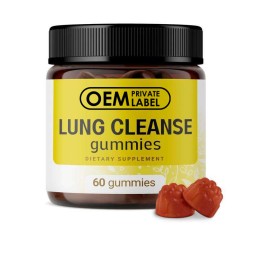 OEM Mullein Leaf Extract Gummies for Lung Health  Detox & Support