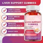 Supply Liver Support Milk Thistle Gummy for Digestion and Cleansing Liver Detox Gummy Clean up the Liver Vegan