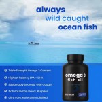 Halal Deep Sea Fish Oil Supplements Soft Capsule Omega 3 Fish Oil Capsules Enhancement of Immunity