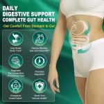 Sugar Free Fiber Gummies Multi Digestive Enzymes Supplements Probiotics & Prebiotics Fiber Blend Filled Gummies