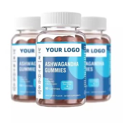 Oem Sugar Free Gummies Ashwagandha  Gummies Health Food Maca Ksm-66  Antistress Calm Gummies