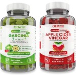 OEM Garcinia Cambogia & Apple Cider Vinegar Fat Burner Gummies - Natural Weight Loss Detox, Carb Blocker Chewable