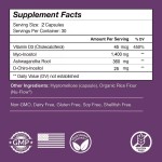 Women's Hormone Balance Support Supplement with Folate, Vitamin D3, Myo-Inositol & D-Chiro Inositol Capsules for Adults