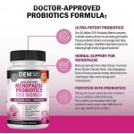 OEM Probiotic Capsules for Menopause Relief and PMS Support