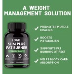 Colon Cleanse Capsules Natural Herbal Slimming Tablets Diet Fast and Strong Fat Burner for Weight Loss Improve Metabolism