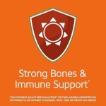 Liquid Calcium Drops & Vitamin D3 Softgel Capsules Vitamins and Calcium Supplement for Adults Immune Health Support