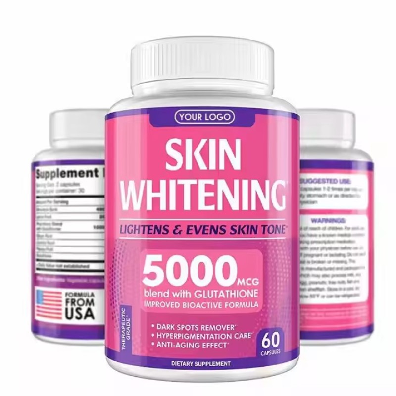 Manufacturer Privately Labels Beauty Skin Whitening Products Capsules Skin Whitening Capsules Beauty Regimens