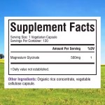 Magnesium Glycinate Capsules Health Sleep Muscle Recovery Magnesium Magnesium L-threonate Capsules Sleep Supplement