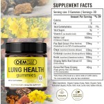 OEM Mullein Leaf Extract Gummies for Lung Health  Detox & Support