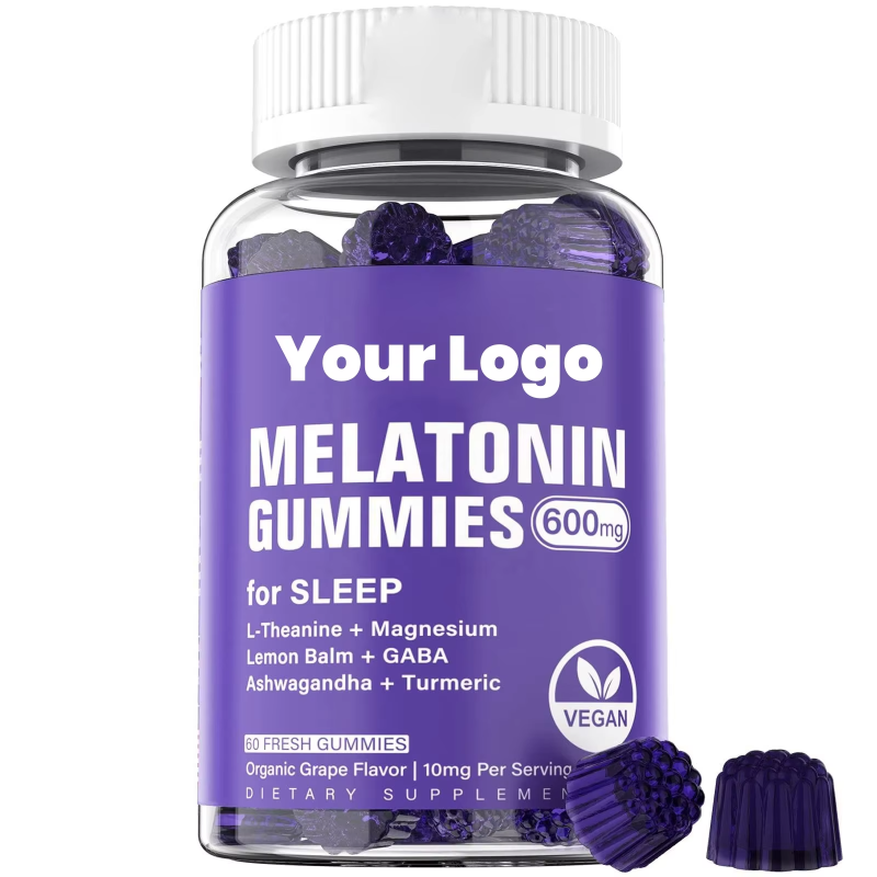 OEM/ODM Melatonin Sleep Gummies 60 Count Adult Vitamins for Deep Rest and Relaxation Vitamins for Pregnant Women