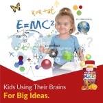 100% Pure Organic Children's Multi-Vitamin DHA Omega 3 6 9 Supporting Brain, Joints, Heart, Eyes, and Immune System