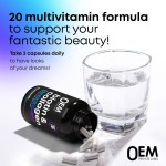 OEM/ODM Premium Collagen & Keratin Biotin Vitamins Capsules for Hair, Skin & Nail Care Herbal Collagen Supplement