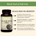 Private Label Natural Black Seed Softgels Capsules Boost Immunity for Women Men Pure Black Cumin Seed Oil Soft Capsules