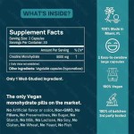Creatine Monohydrate Pills-Muscle Growth Capsules for Men and Women Creatine Capsules Micronized Supplement