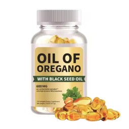 OEM Custom Supplement Manufacturer Wholesale Oregano Oil Extract Softgel Capsules Dosage Form Softgel Capsule
