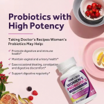 Your logo Dietary Supplement Vaginal Health Organic Probiotics Urinary Health Women Probiotics Capsules
