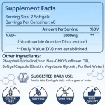 OEM Hot-selling Niacinamide Nucleoside Capsules, NAD Supplement Capsules, NAD Capsules