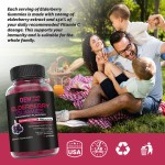 OEM Elderberry Gummies with 100MG Elderberry & 150% Vitamin C for Immune Support