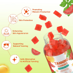 Tanning Promoter Soft Candy Tanning Adult Vitamin Skin Tanning Promoter Soft Candy Supplement Brown Skin