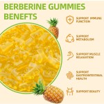 OEM Berberine Gummies with Ceylon Cinnamon 1500mg - High Potency Sugar-Free Supplement for Health Care