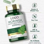 OEM Herbal Supplements Moringa Powder Capsules Support Digestion and Immunity Health Organic Moringa Leaf Extract Capsule