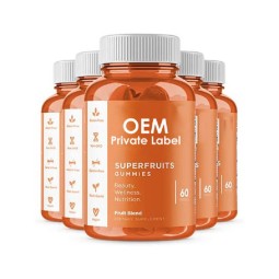 Organic Vegetarian Multi-Vitamin Gummy Nutritional Food Supplement for Adults for Female Male Bulk Sachet Box Cup for Newborns