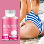 OEM BBL Booty Enhancement Gummies for Women - Natural Butt Growth Formula with Maca & Fenugreek, Vegan Chewable