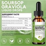 ODM/OEM Natural Organic Dietary Supplement Soursop Graviola Leaf Extract Soursop Graviola Drops for Digestion Respiratory Relief