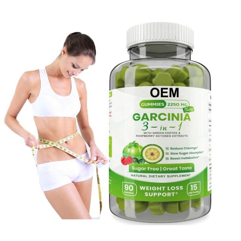 Vegan Fat Burner Gummies - Sugar-Free, Gluten-Free, Metabolism Boost & Cravings Control