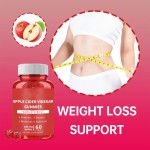 Vegan Keto ACV Gummies with Pomegranate & Beetroot - Weight Control + Digestive Health Booster for Adults