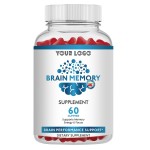 Phosphatidylserine for Cognitive Brain Health and Memory Support; Soft Candy for Focused and Concentrated Support
