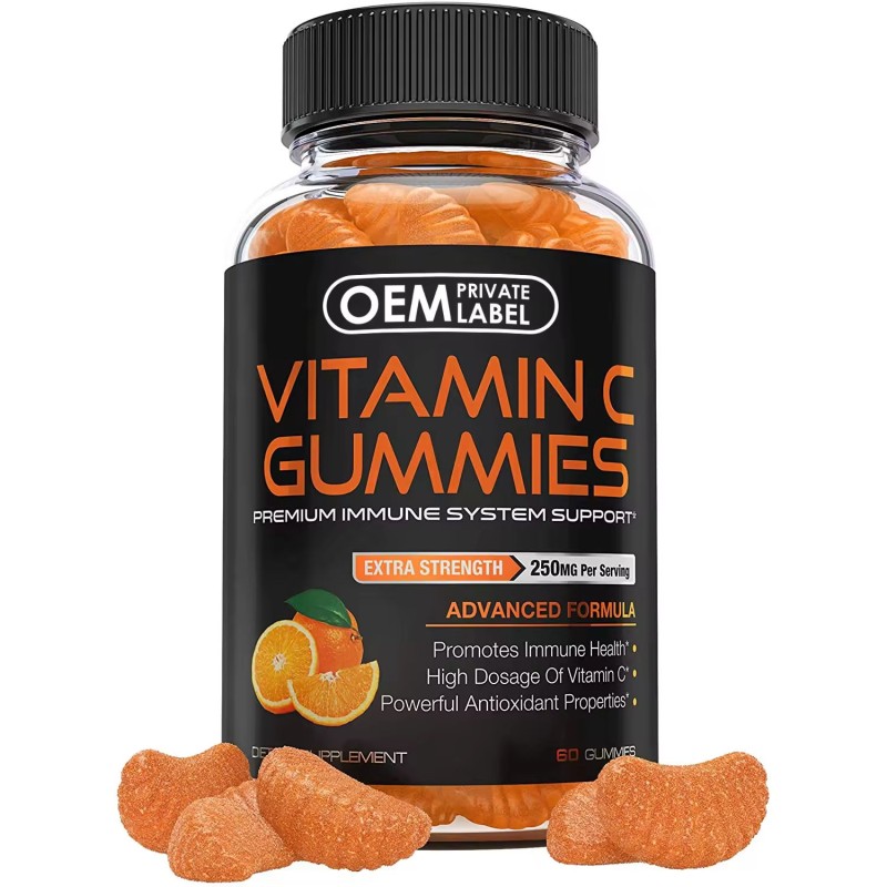 OEM Multivitamin Gummies with a C D E B6 B12 and Zinc for Adults Sugar-Free Chewable Supplement