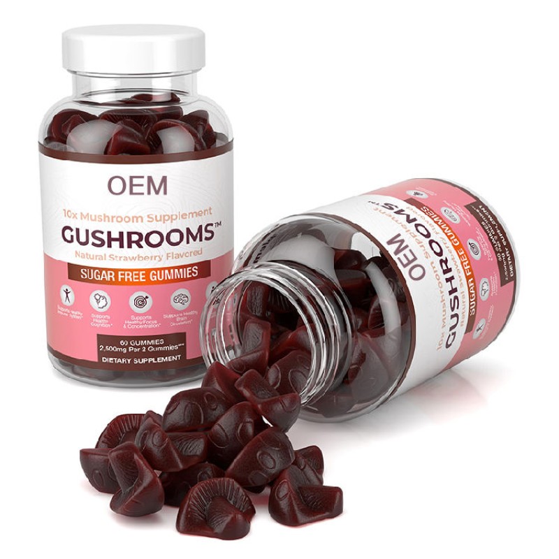 Organic Lions Mane Mushroom Gummies - Private Label OEM Supplement