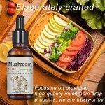Mushrooms Little Mane Liquid Drops Cognitive Antioxidant Digestive Immunity Health Herbal Supplement