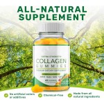 Premium Collagen Gummies with Biotin and Vitamin C for Hair Growth and Skin Support 60 Gummies
