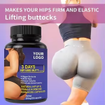 Natural Butt Enlargement Capsules for Women, 3-Day Hip Lift & Firming Supplement, Bigger Fuller Buttocks Enhancer