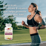 Biotin Collagen Vitamins C&E  for Hair Growth Skin Nails Support - Custom Private Label Hair Skin Nails Supplement Gummies