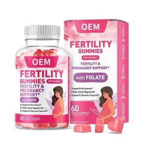 Prenatal Vitamin Gummy Supplement Inositol Vitamin B6 Folic Acid Supports Healthy Pregnancy
