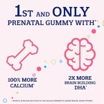 Enhanced Fertility Support Prenatal Multivitamin Gummy Prenatal Supplement for Pregnant and Lactating Women From Gummies