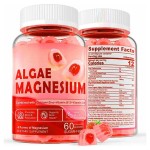 Calcium Magnesium Glycinate Gummies with Multi Vitamins for Relaxation and Bone Support 60 Gummies