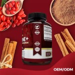 Premium Berberine HCL Capsules with Pure Ceylon Cinnamon - Supports Immune Health & Antioxidant Protection